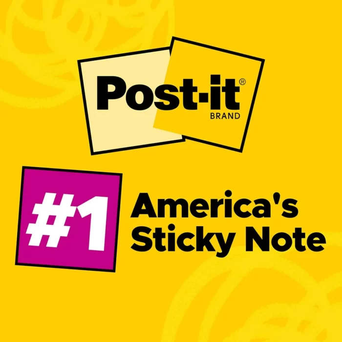 Post-it Notes, 12 Sticky Note Pads, 3 in. x 3 in. - Image 2