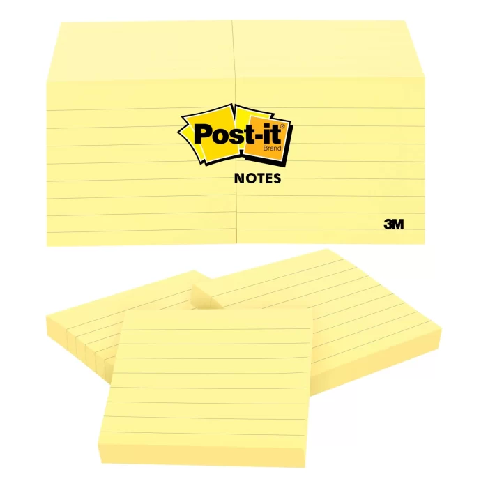 Post-it Notes, 12 Sticky Note Pads, 3 in. x 3 in.