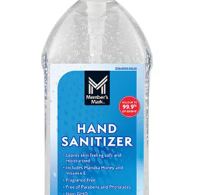 hand sanitizer